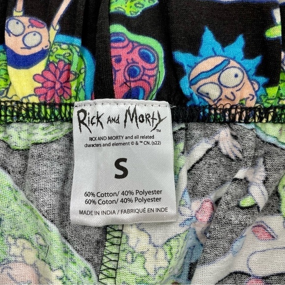 Rick And Morty Never Worn NWT Drawstring‎ Cotton Bermuda Shorts - Picture 6 of 6